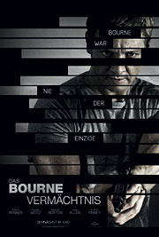 Bourne Vermaechtnis - Plakat