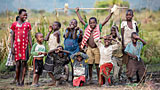 Anderswo. Allein in Afrika.