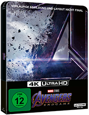 Avengers: Endgame Heimkino Plakat
