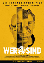 Wer 4 sind Kino Plakat