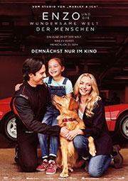 Enzo und die wundersame Welt der Menschen Plakat