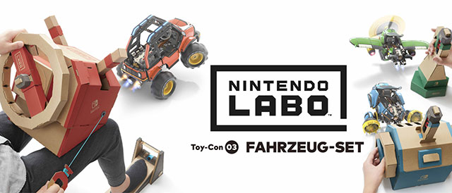 Nintendo Labo Toy-Con 3: Fahrzeug-Set