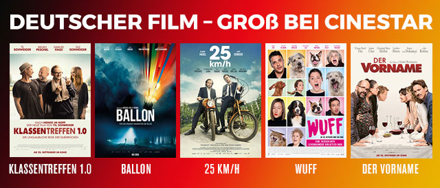 Deutscher Film - Groß bei CineStar!