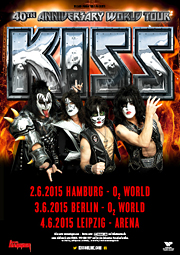 Kiss kommen nach Deutschland