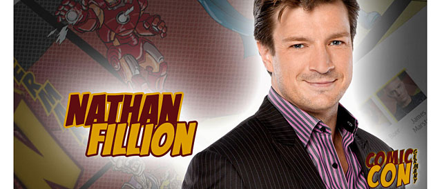 Nathan Fillion besucht die Comic Con Germany