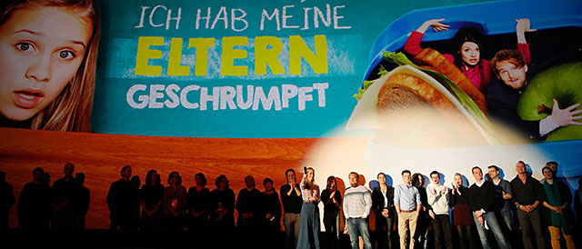 Filmpremiere von "Hilfe, ich hab meine Eltern geschrumpft!" in Köln