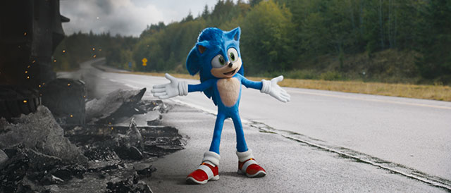 "Sonic The Hedgehog" rast auf die Spitze der Kinocharts